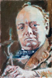 Ritratto di Sir Winston Leonard Spencer Churchill (Woodstock)