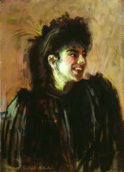 Il Merlo del Paradiso, c.1896-8