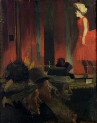 La sala da musica, 1889