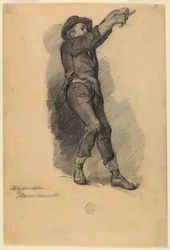 Studio di figura dalla natura