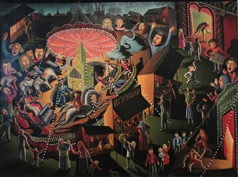 1922 Giostra di Walter Spies