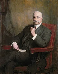 Ritratto di Sir Edward Hopkinson Holden (1848-1919) Primo Barone 1911