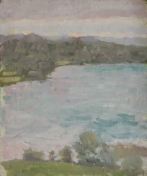 Paesaggio sul lago
