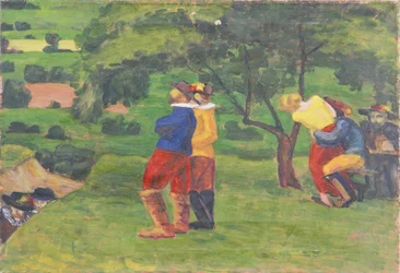 Paesaggio con lanzichenecchi