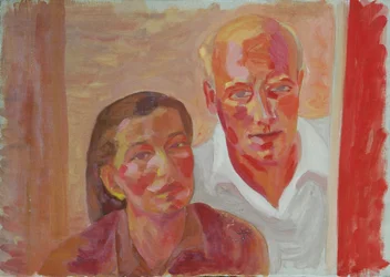 Autoritratto con Grete