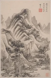 Paesaggi nello stile dei vecchi maestri, datato 1668