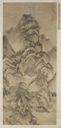 Paesaggio dopo Wang Meng