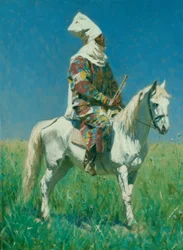 Kirghiso a cavallo