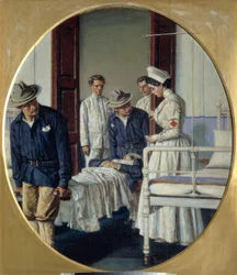 In un ospedale da campo
