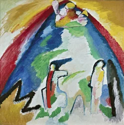 Una montagna, 1909