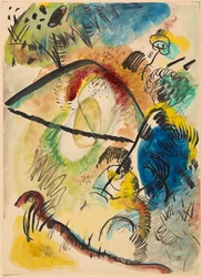Acquerello IX (Con tratti neri)