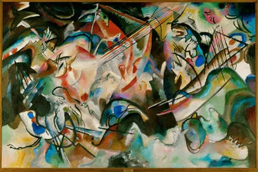 Composizione numero 6 (olio su tela)