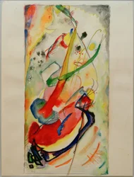 Bozza per un murale per Edwin R. Campbell n. 1