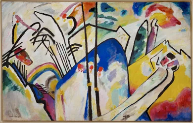Komposition 4 (olio su tela)
