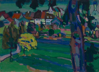Murnau – Studio per "Paesaggio con tronco d