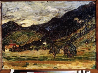 "Paesaggio" Pittura di Vassily Kandinsky