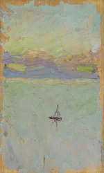 Barca a vela sul mare