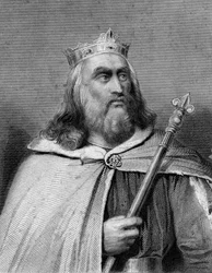Re Clotario II dei Franchi, XIX secolo