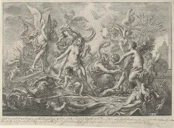 Allegoria della Pace di Vestfalia, 1648