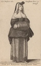 Ciuis aut Mercatoris Antuerpiensis Vxor