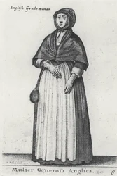 Gentildonna inglese, 1643
