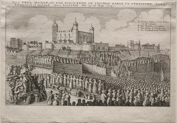 Esecuzione del conte di Strafford, 1641