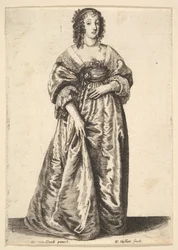 Figura di una signora in piedi, 1625-77
