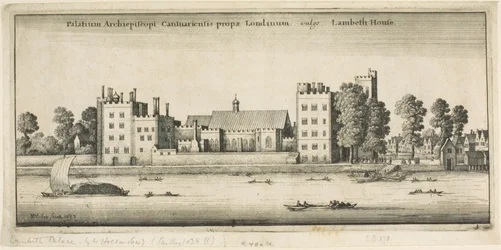 Palazzo Lambeth dal fiume
