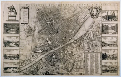Mappa della Città di Firenze