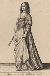 Donna Nobile Francese, 1643