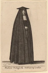 Donna religiosa di Anversa