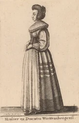 Mulier ex Ducatu Wirttembergensi, 1643