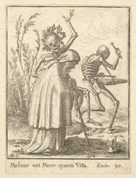 Vecchia, da La danza della morte