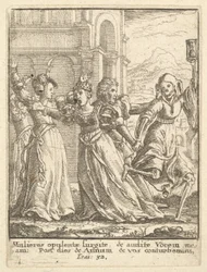 Regina, dalla Danza della Morte, 1651