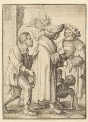 Ricco, dalla Danza della Morte, 1651
