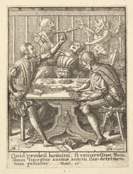 I giocatori, da La danza della morte