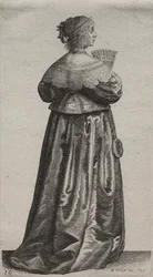 Gli abiti delle donne inglesi, dalla nobiltà alle contadine, 1639