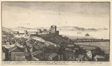 La parte interna inferiore di Tangeri, 1673