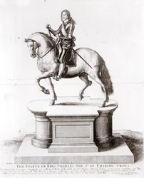 La statua di Re Carlo I a Charing Cross