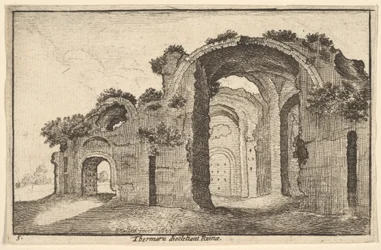 Rovine delle Terme di Diocleziano, 1651