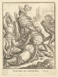 Carrettiere, dalla Danza della Morte, 1651