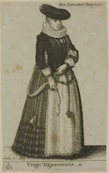 Giovane donna di Zurigo