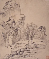 Album di dipinti di paesaggi