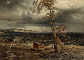 Tempesta sul lago Näsijärvi