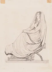 Donna seduta