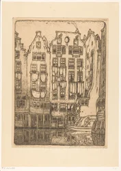 Case sui canali alla Sint-Olofssteeg ad Amsterdam