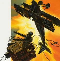 Un pallone imbottito di gas esplosivo pose fine alla carriera dell