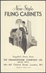 Armadi della Compagnia del Grammofono, anni 1920