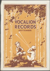 Bollettino dei dischi Vocalion, anni 1920