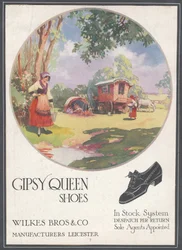Scarpe Gipsy Queen, c1920s